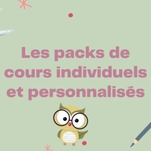 Mes packs 10 - 20 - 40 cours