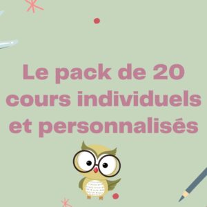 Pack 20 cours de Français Langue Étrangère débutant/intermédiaire enfant